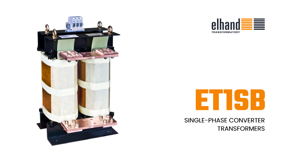 Einphasige Konvertertransformatoren ET1SB | ELHAND Transformatory