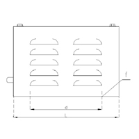 Horizontally mounted enclosure LG1-23