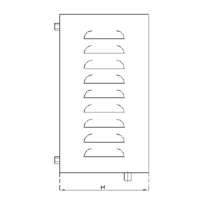 Vertically mounted enclosures WG3-23