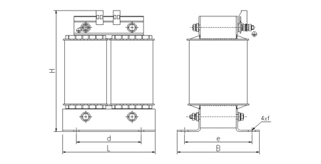 Design A for the power up to 6,3 kVA