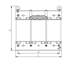 Design for the power up to 160kVA