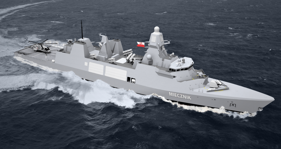 Contract for the transformers supply for Miecznik frigates 