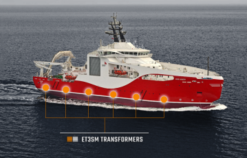 Siem Aimery - Cable Ship powered by ELHAND Transformers